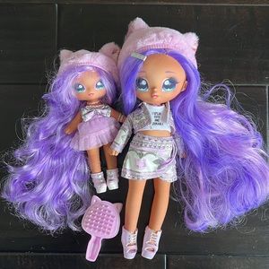 Na! Na! Na! Surprise Lavender Kitty Family, Margot Belle and Sophie Belle
